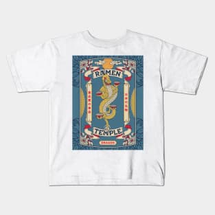 Ramen Temple Dragon Kids T-Shirt